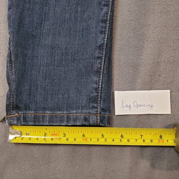 RW&CO Clara Premium Denim Jeans Women Size 28 Slim Fit Ankle Zippers - Picture 13 of 14